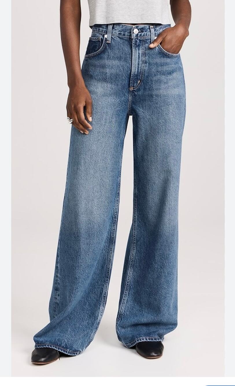 Citizens of Humanity Paloma Baggy Jeans - Size 28 Siesta